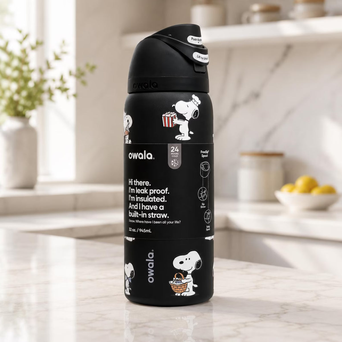 Snoopy 32oz FreeSip
